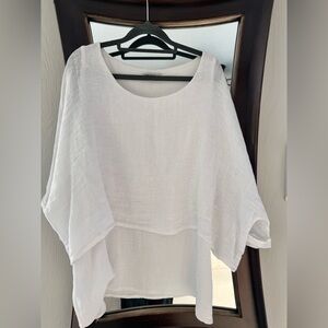 Sundance • Angela Mara Italian Linen Tunic || Small